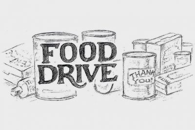 FOOD DRIVE in Bayonne Schools & BCB Bank Branches for Make A Difference Day