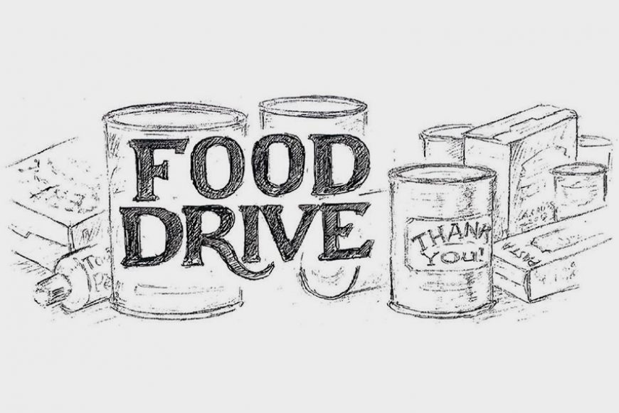 FOOD DRIVE in Bayonne Schools & BCB Bank Branches for Make A Difference Day