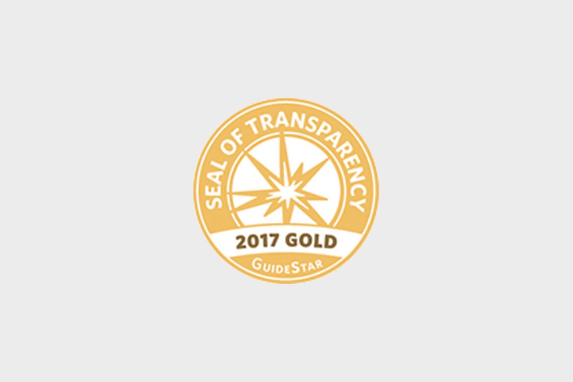 Gold Seal Achievement with GuideStar!
