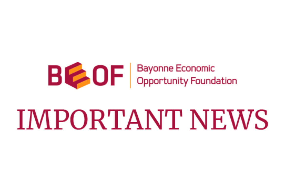 Bayonne Five Year Consolidated Plan Community Survey, Open until February 15, 2020