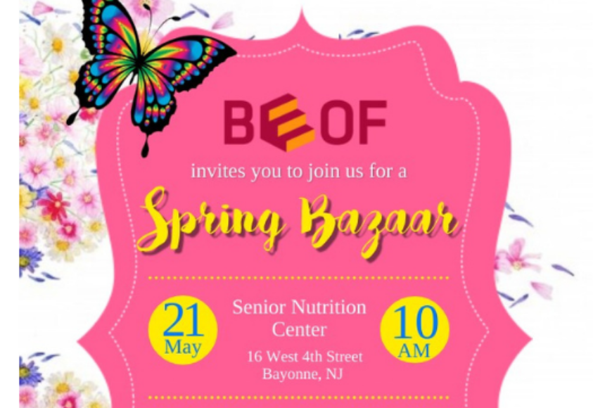 Join BEOF for a Spring Bazaar