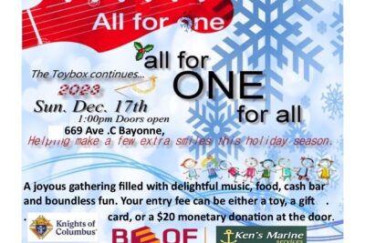 All For One For All Donation Drive!