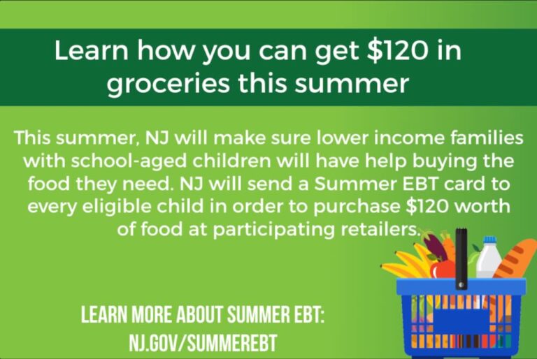 Summer EBT Child Nutrition Program Bayonne Economic Opportunity