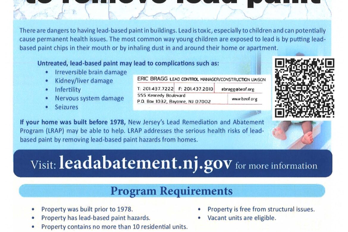 Lead Certification & Remediation Services Available